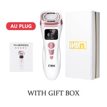 Load image into Gallery viewer, New Mini HIFU RF Ultrasonic Facial Machine EMS Micro Current Lifting Firming Lifting Wrinkle Skin Care Machine Massager