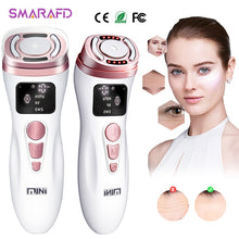 Load image into Gallery viewer, New Mini HIFU RF Ultrasonic Facial Machine EMS Micro Current Lifting Firming Lifting Wrinkle Skin Care Machine Massager
